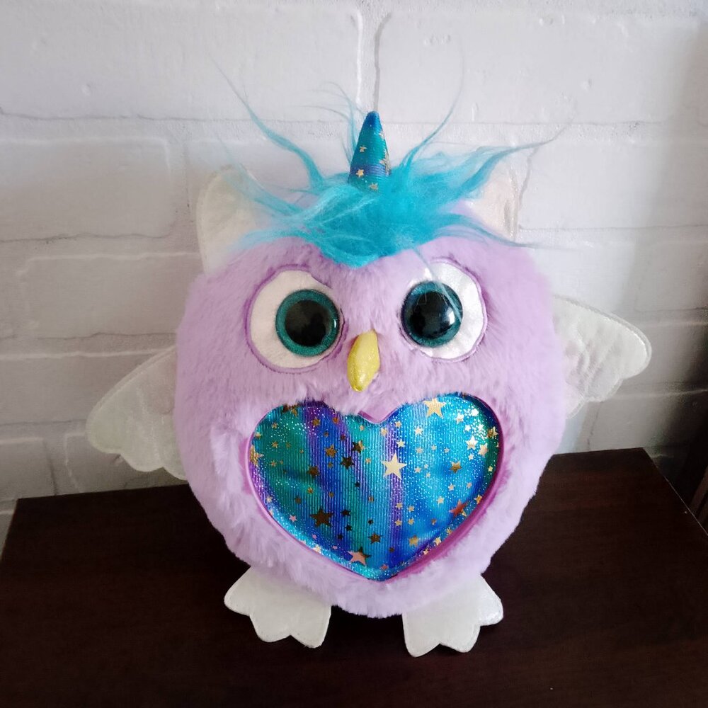 Zuru Rainbocorn Fairycorn Owlcorn Owl Purple with Fairy Wings